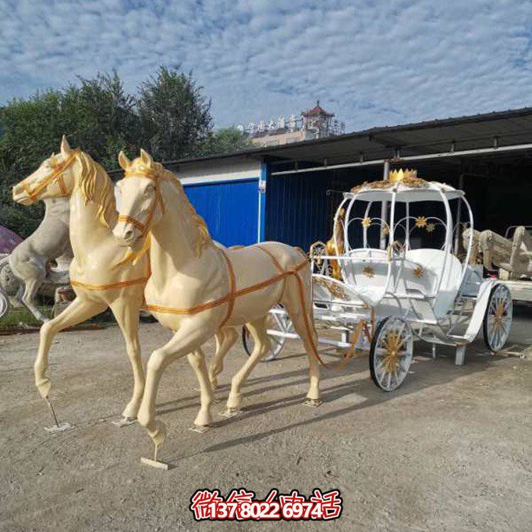 玻璃鋼仿真動(dòng)物馬車，讓您的公園和游樂(lè)場(chǎng)更具吸引力