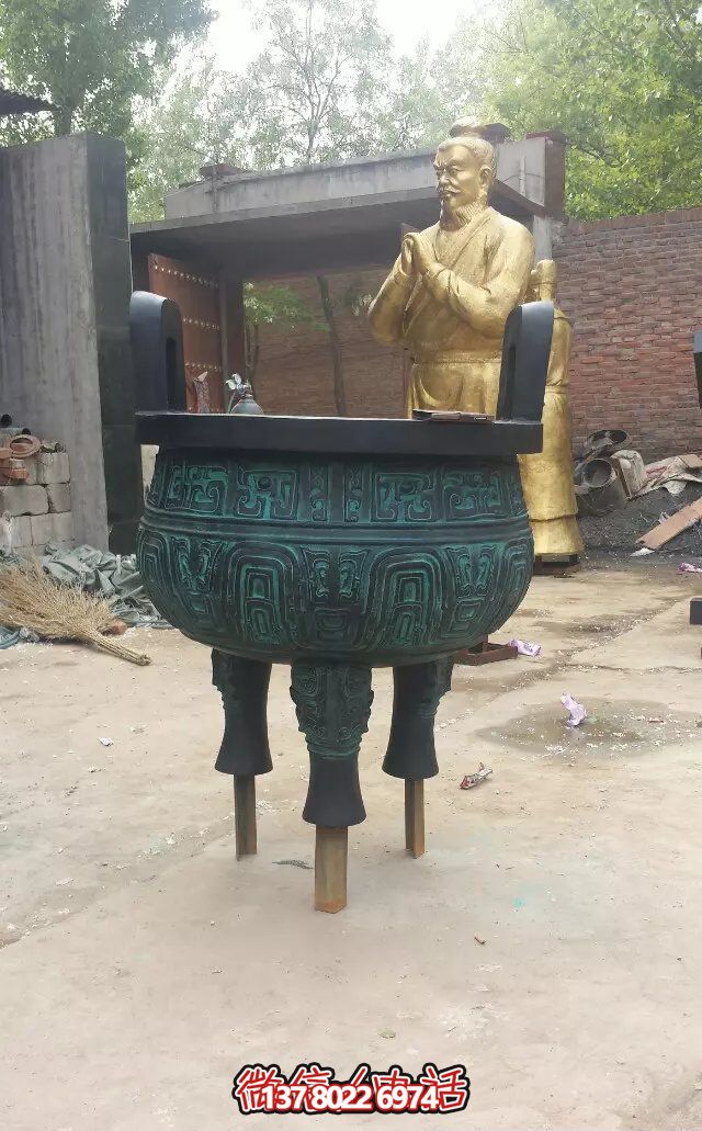 精美青銅雕塑，提升寺廟文物景觀