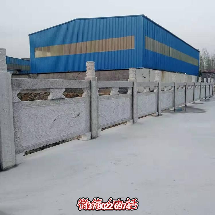 大理石護欄雕塑，為您的戶外河道增添美觀