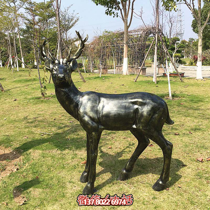 戶(hù)外景觀(guān)大型仿真鹿雕塑 戶(hù)外景觀(guān)大型仿真鹿雕塑