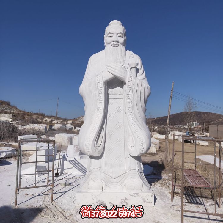 漢白玉雕塑——傳承歷史文化，喚起名人記憶