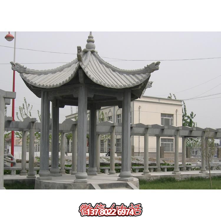 休閑涼亭，美輪美奐，環(huán)境宜人