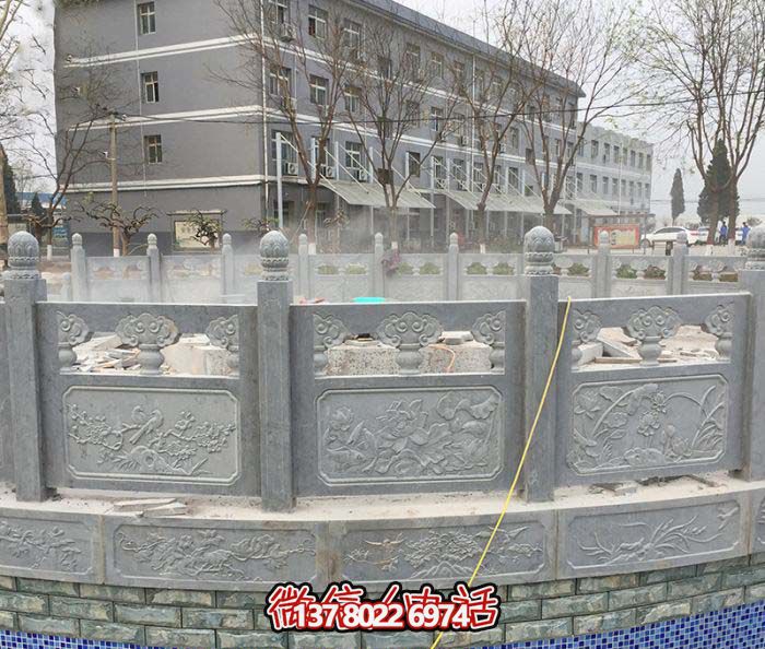 精美青石圍欄景觀噴泉，讓你的小區更加美麗