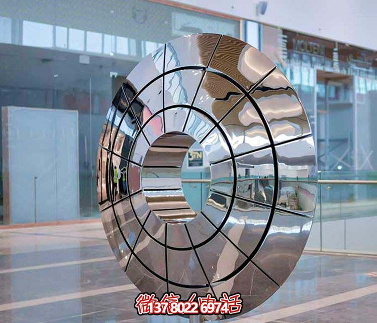 不銹鋼雕塑傘狀圓環(huán),創(chuàng)意裝點(diǎn)商廈鏡面 不銹鋼雕塑傘狀圓環(huán),創(chuàng)意裝點(diǎn)商廈鏡面