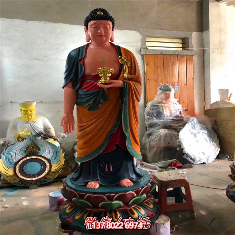 玻璃鋼彩繪神佛三圣雕塑,為景區(qū)大型景觀裝飾品 玻璃鋼彩繪神佛三圣雕塑,為景區(qū)大型景觀裝飾品