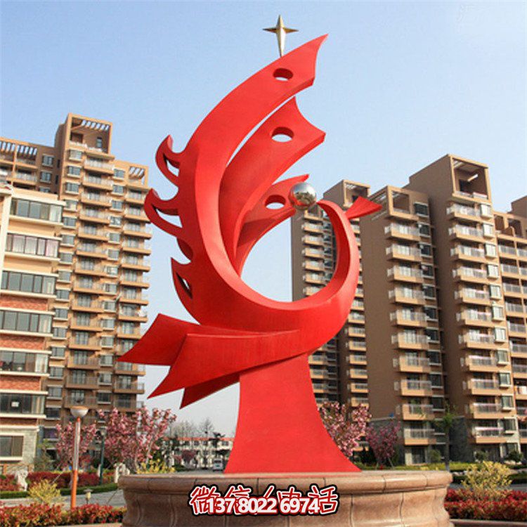 不銹鋼景觀標志，美化別墅小區