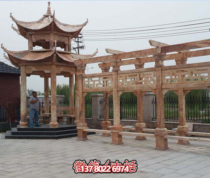 美麗的花崗巖長(zhǎng)廊,沐浴在精致的雕刻藝術(shù)中 美麗的花崗巖長(zhǎng)廊,沐浴在精致的雕刻藝術(shù)中