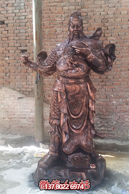 銅雕戶(hù)外景區(qū)關(guān)公雕塑 銅雕戶(hù)外景區(qū)關(guān)公雕塑